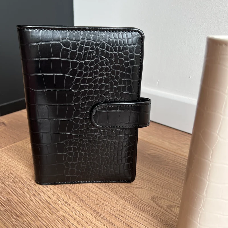 Basic Budget Binder A6 mit 5 Umschlägen - Design: Croco