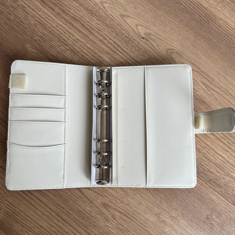 Basic Budget Binder A6 mit 5 Umschlägen - Design: Croco
