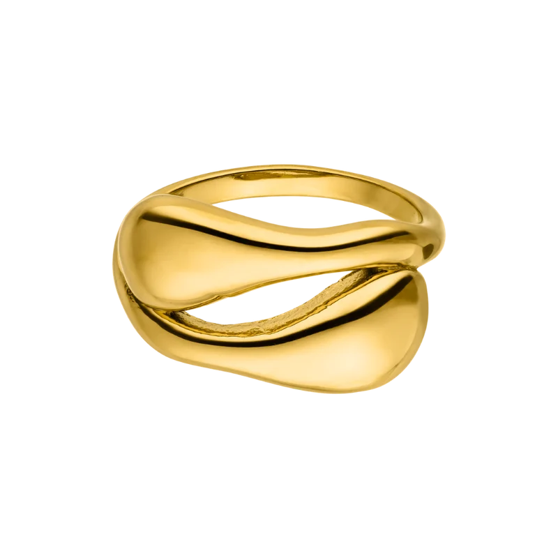 Popular Paradise Ring 18K Vergoldet