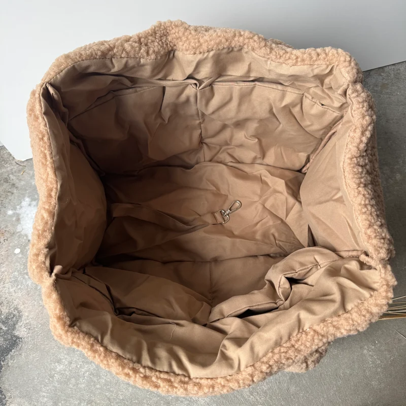 Ultimate Fluffy Bag - Camel