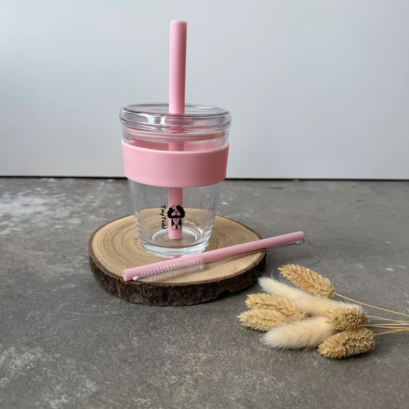 Coffee Glass Cup - 0.35 Liter - Rosa