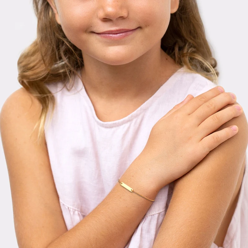 Armband Plättchen