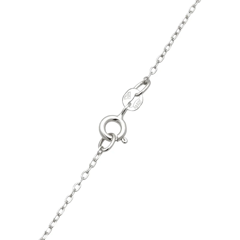 Halskette Stern | Mit Kristallen von Swarovski® (Weiß)