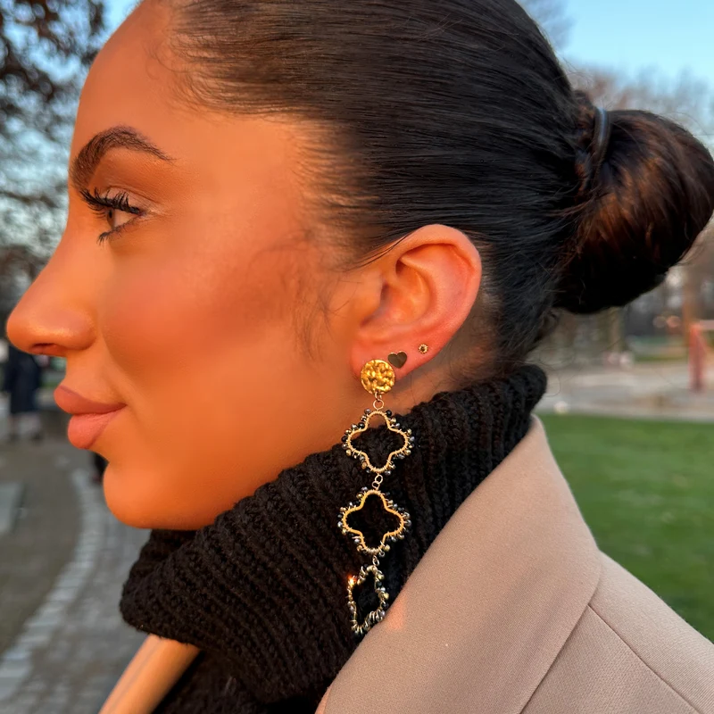 Cute Heart Ohrstecker | 18K vergoldet