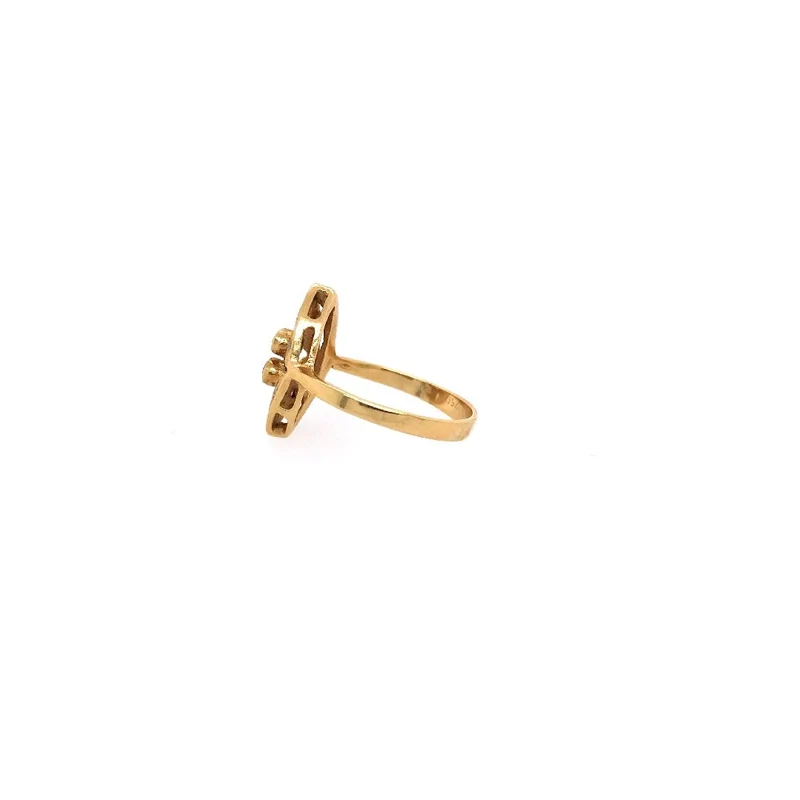 Ring Gelbgold 750 mit Brillanten
