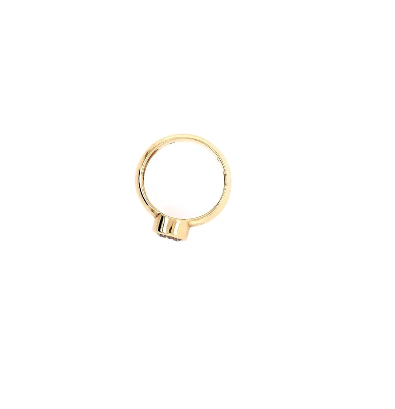 Solitaire Ring Gelbgold 585 mit Brillant 1 ct