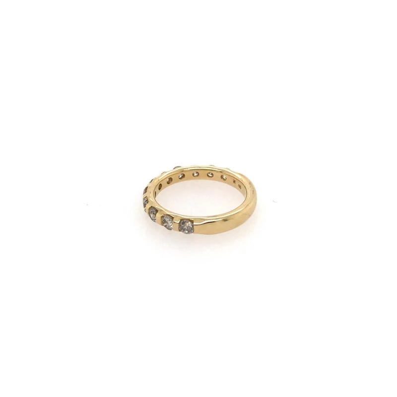 Half-Eternity Ring Gelbgold 585 mit Brillanten