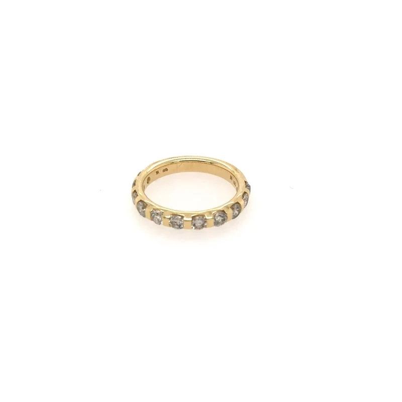 Half-Eternity Ring Gelbgold 585 mit Brillanten