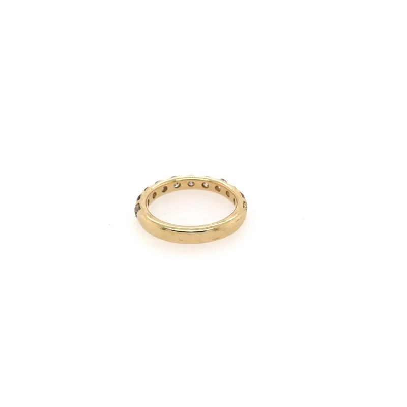 Half-Eternity Ring Gelbgold 585 mit Brillanten