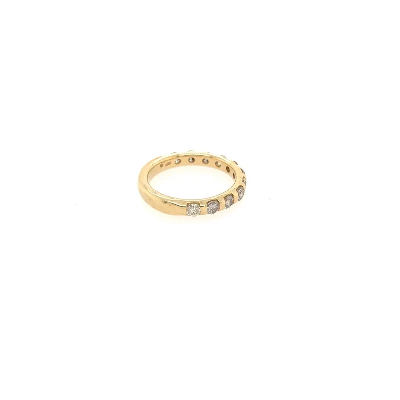 Half-Eternity Ring Gelbgold 585 mit Brillanten