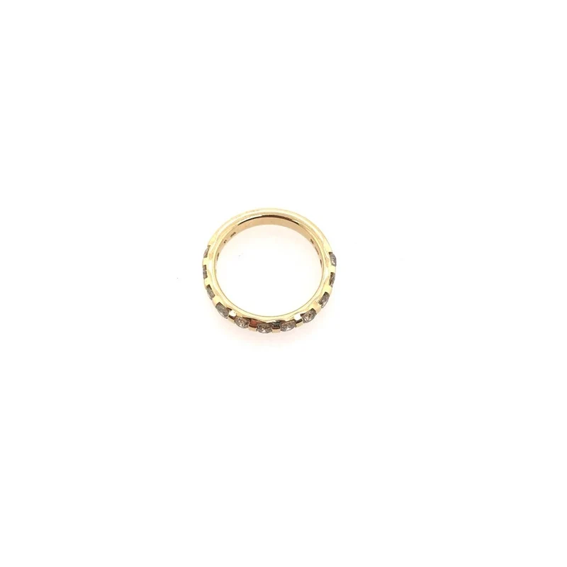 Half-Eternity Ring Gelbgold 585 mit Brillanten