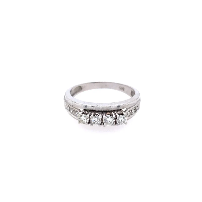 Ring Weissgold 585 mit Brillanten