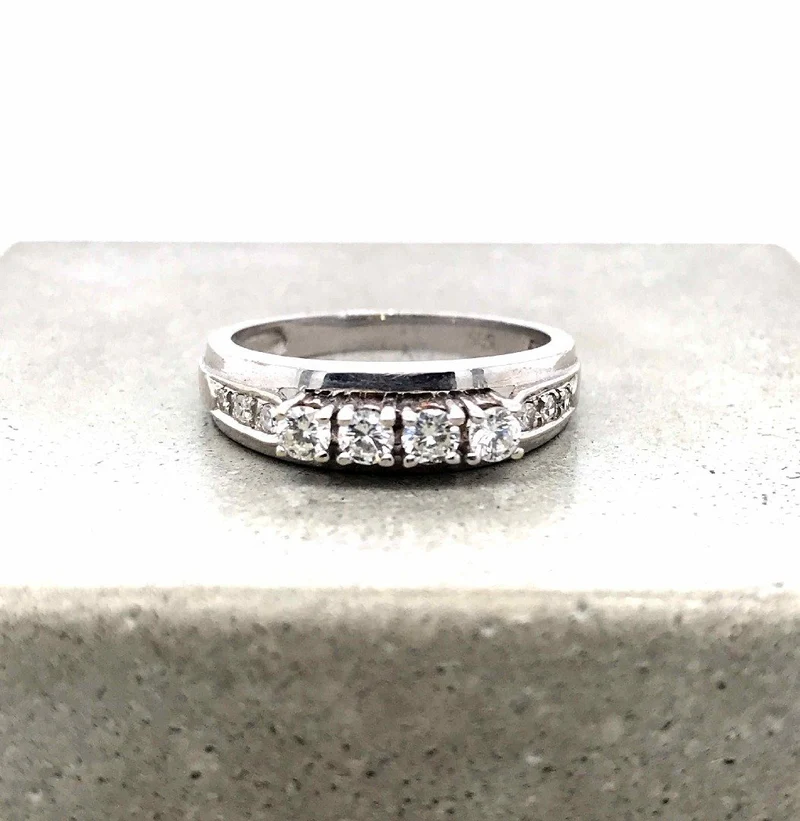 Ring Weissgold 585 mit Brillanten
