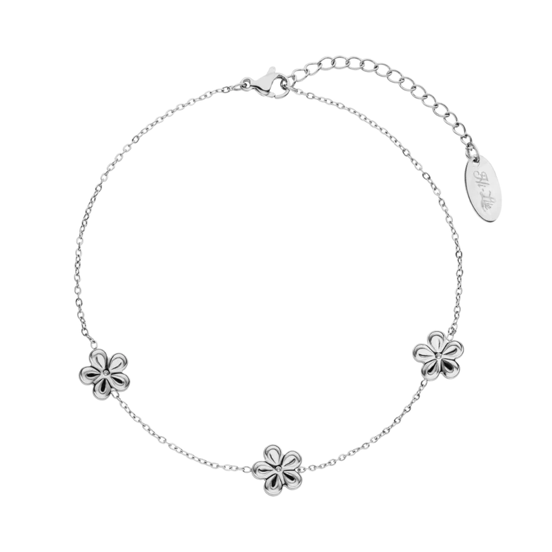 Sol Paradise Flower Fußkette 18K Vergoldet