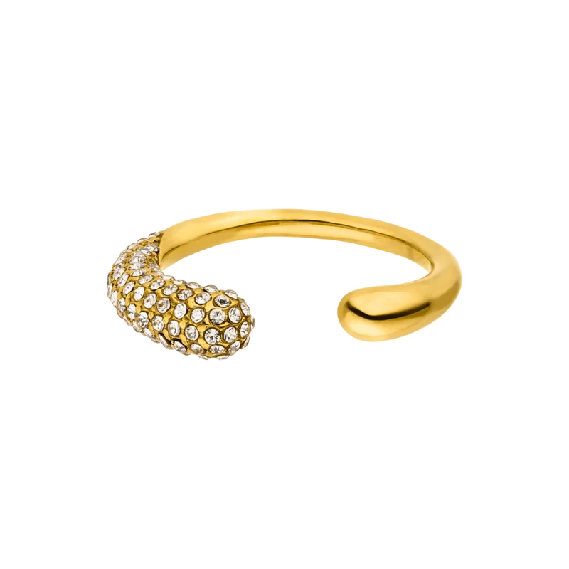 Pave Paradise Ring 18K Vergoldet
