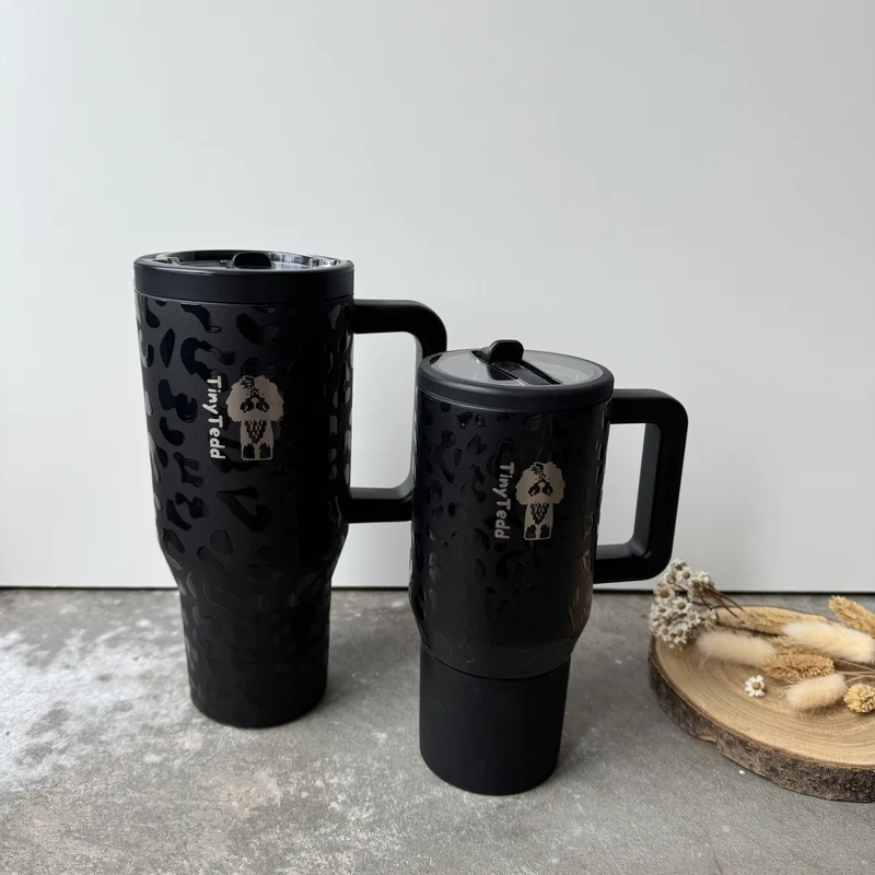 Teddy Cup - 0.6 Liter - Black Leo