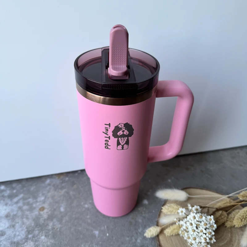 Teddy Cup - 0.9 Liter - Bubblegum