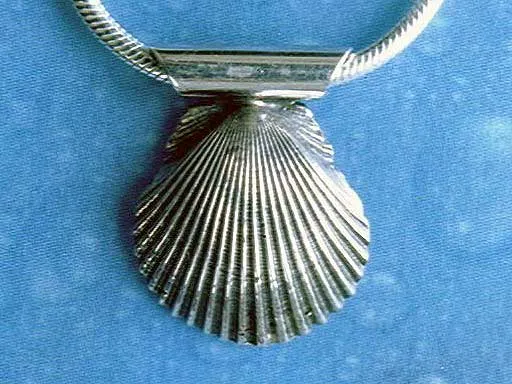 Muschelschmuck Pilgerweg Anhänger xs