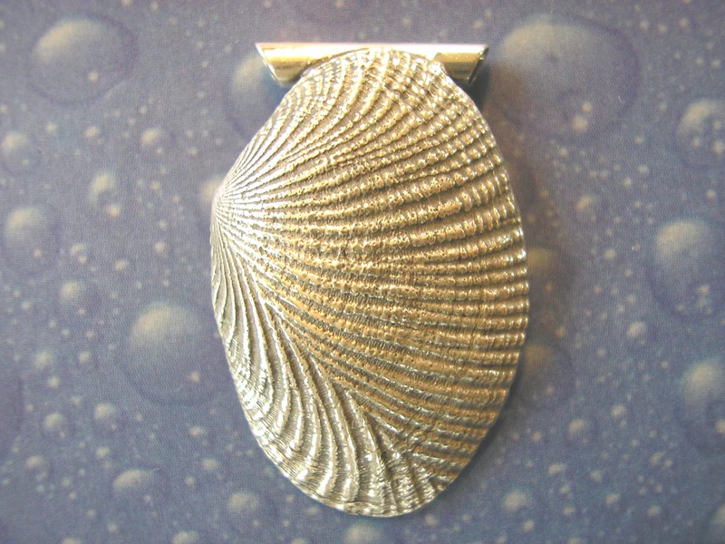 Muschelschmuck Design Anhänger gemustert