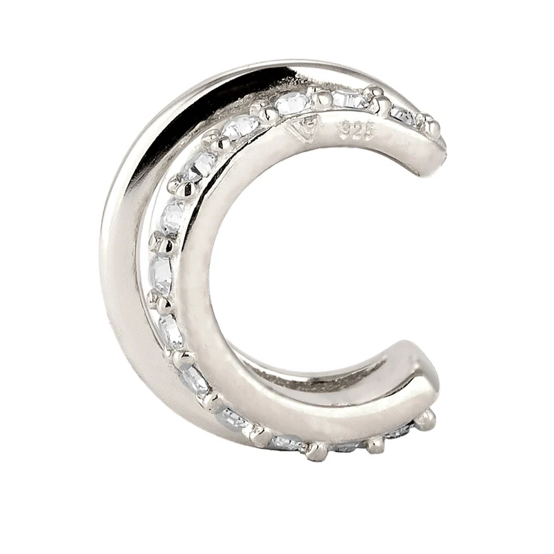 Earcuff | Mit Kristallen von Swarovski® (Weiß)
