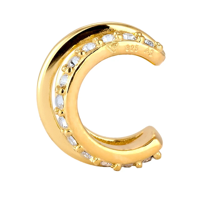 Earcuff | Mit Kristallen von Swarovski® (Weiß)