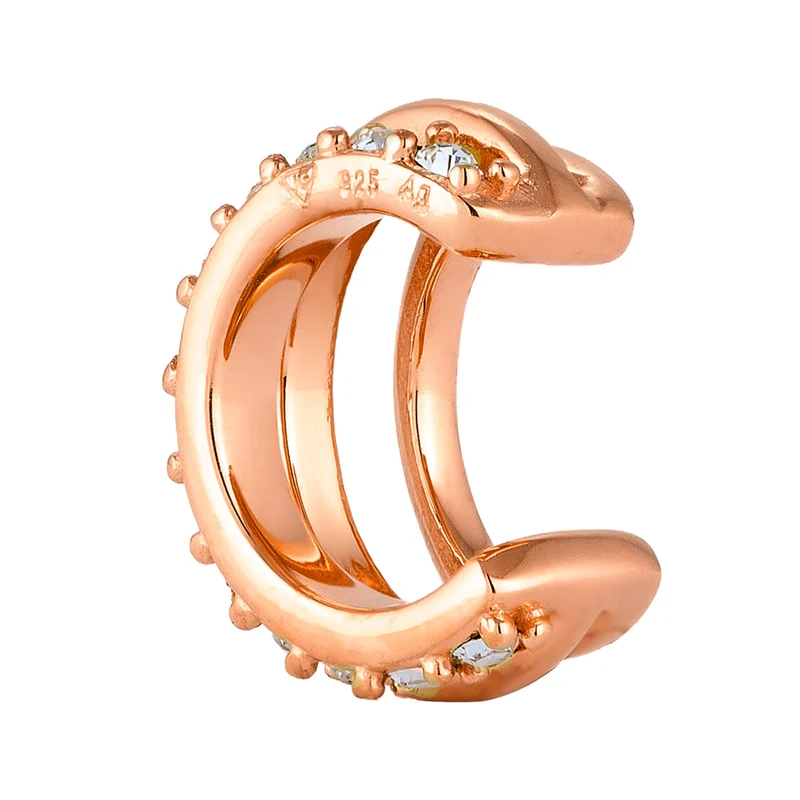 Earcuff | Mit Kristallen von Swarovski® (Weiß)