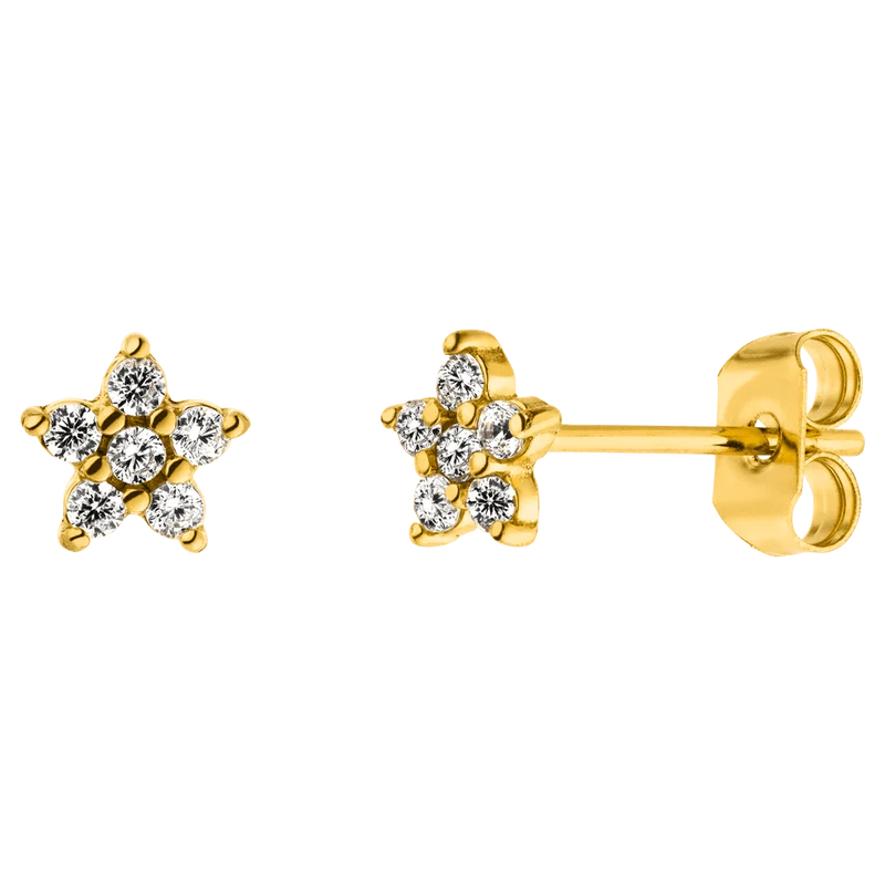 Flower Ohrstecker | 18K vergoldet