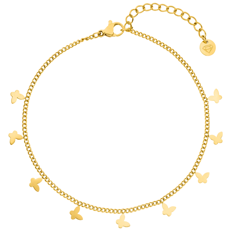 Adela Fußkette | 18K vergoldet