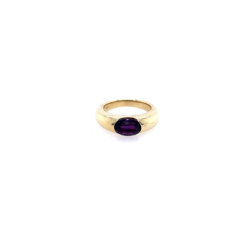 Ring Gelbgold 585 mit Amethyst
