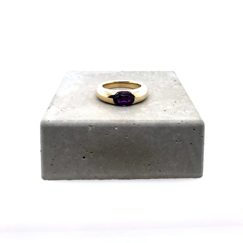 Ring Gelbgold 585 mit Amethyst