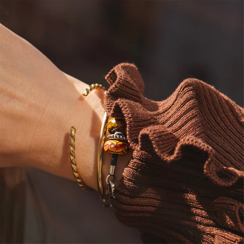 Goldfunke in Bernstein - Trollbeads Day