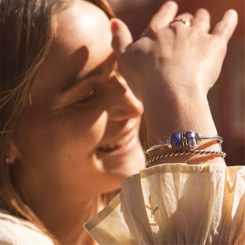 Porzellanschimmer in Azur - Trollbeads Day