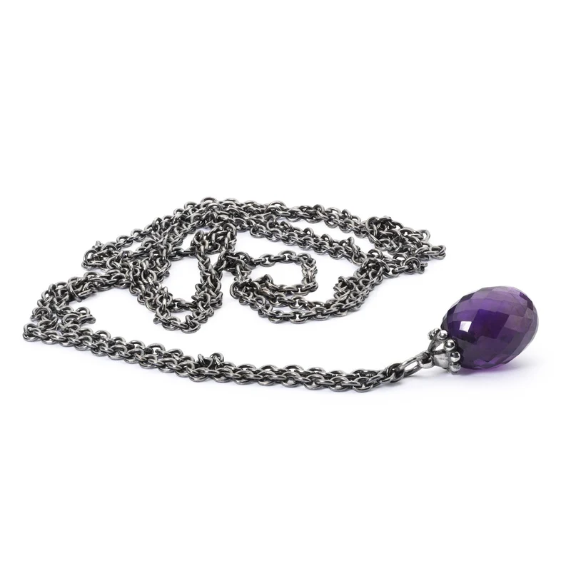 Fantasy Halskette mit Amethyst