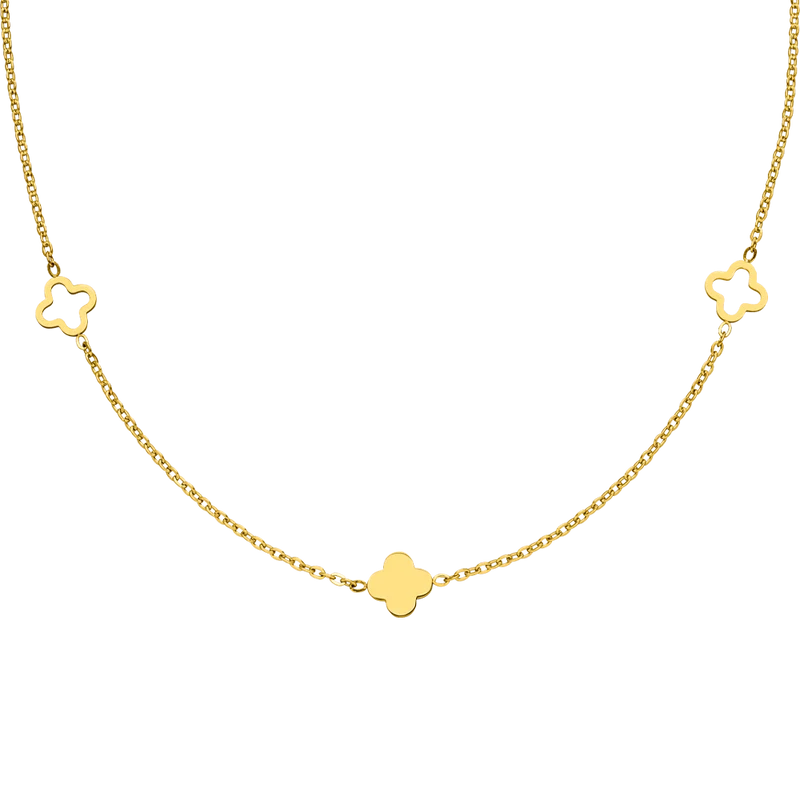 Clover Kette | 18K vergoldet
