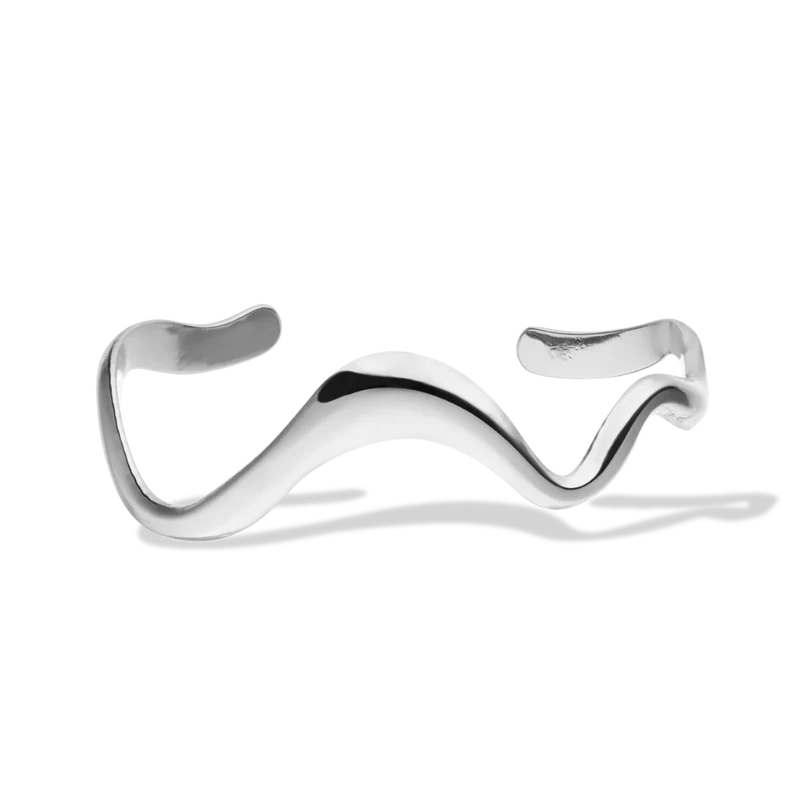 Melting Armreif 14K Vergoldet
