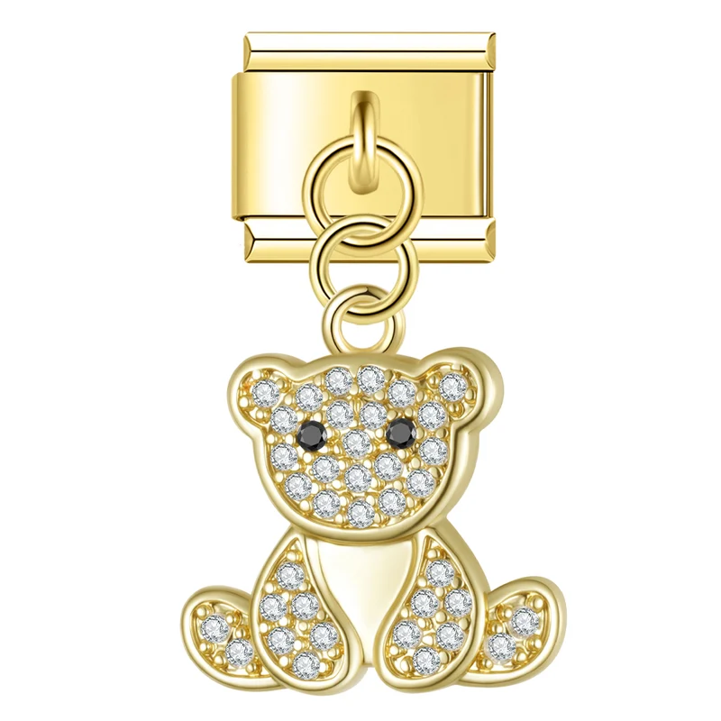 Glitzerteddy Anhänger