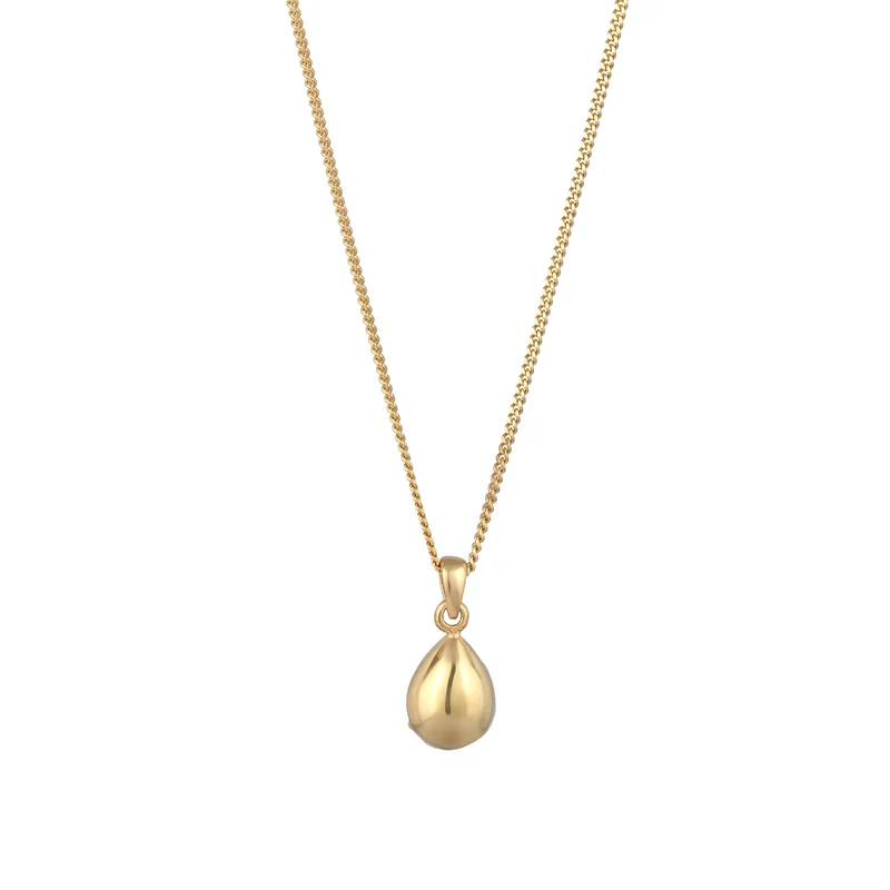 Halskette Tropfen | Mit Kristallen von Swarovski® (Rose)
