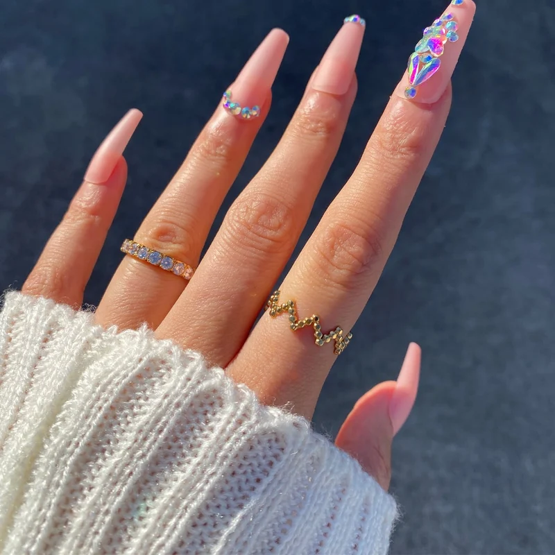 Zigzag Ring | 18K vergoldet