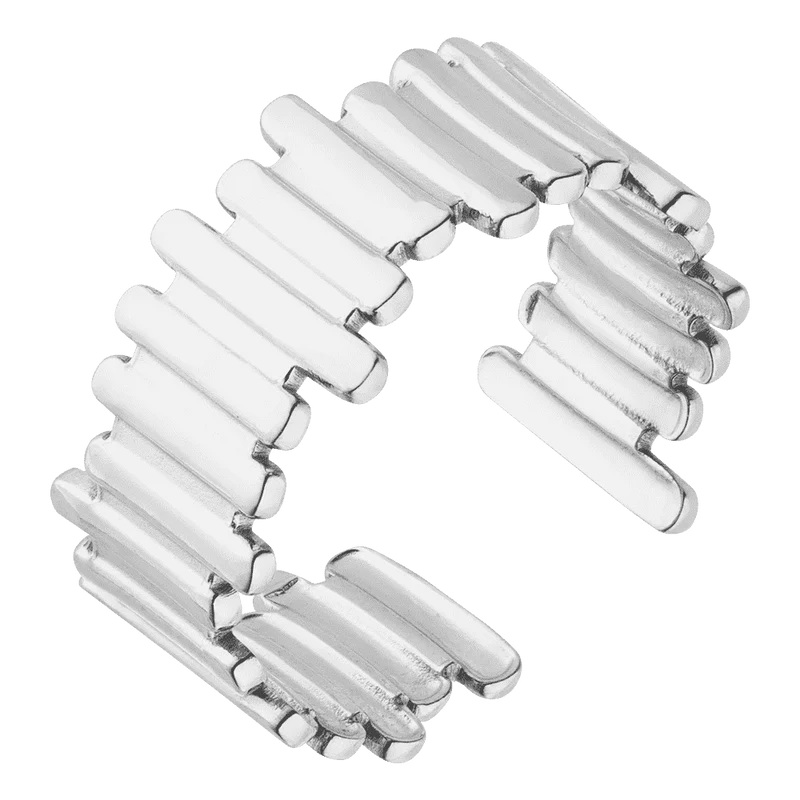 Shifted Ring | 14K vergoldet