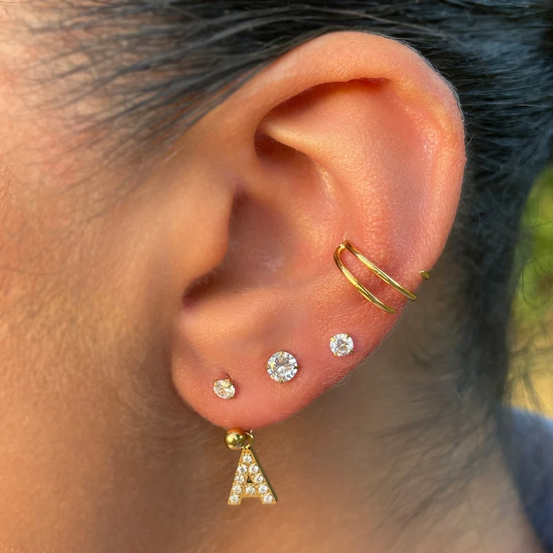 Marisol Ear Cuff | 18K vergoldet
