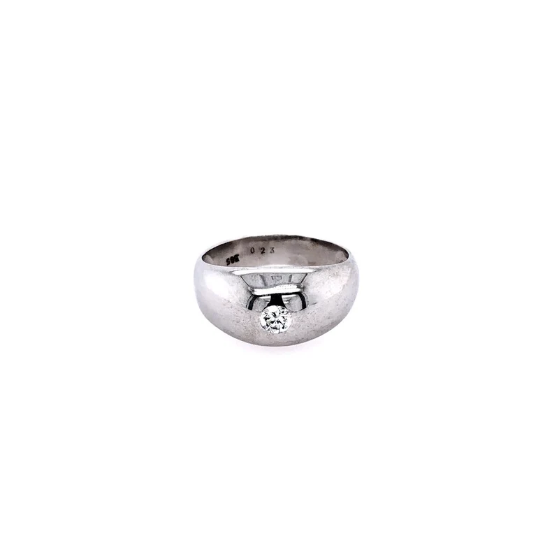 Ring Weissgold 585 mit Brillant