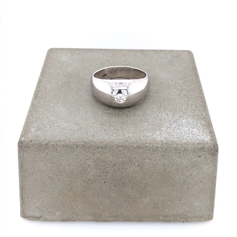 Ring Weissgold 585 mit Brillant