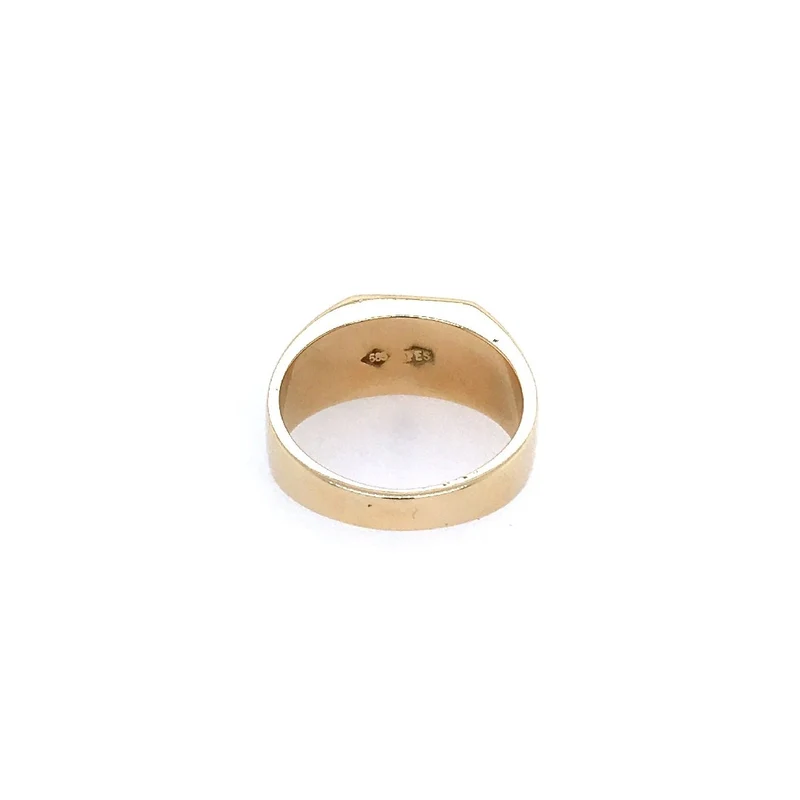 Ring Bicolor Gold 585 mit Brillant