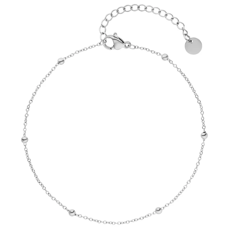 Beads Fußkette | 18K vergoldet