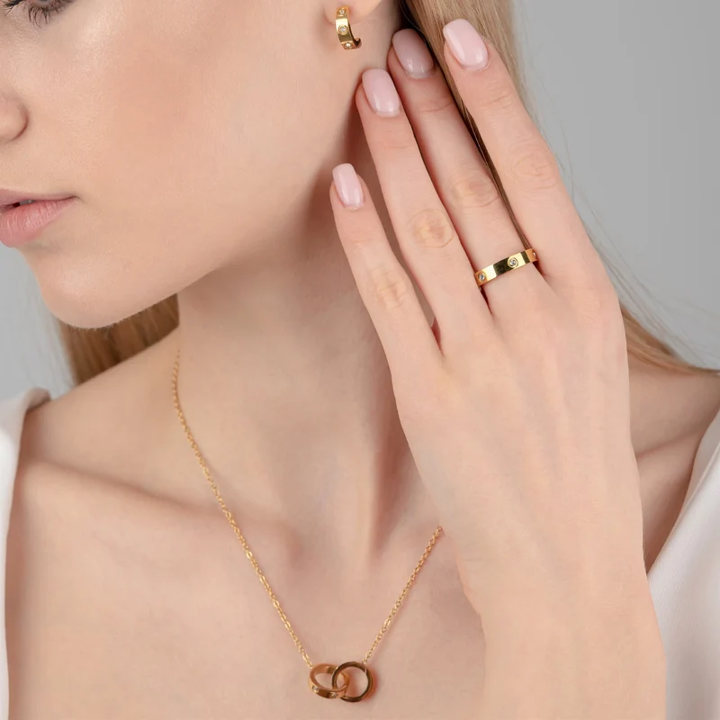 Arianna Halskette | 18K vergoldet