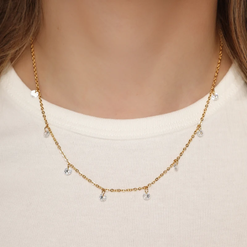 Lynda Halskette | 18K vergoldet