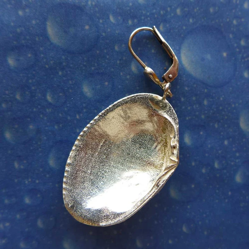 Muschel Ohrhänger Maritimer Schmuck Muster