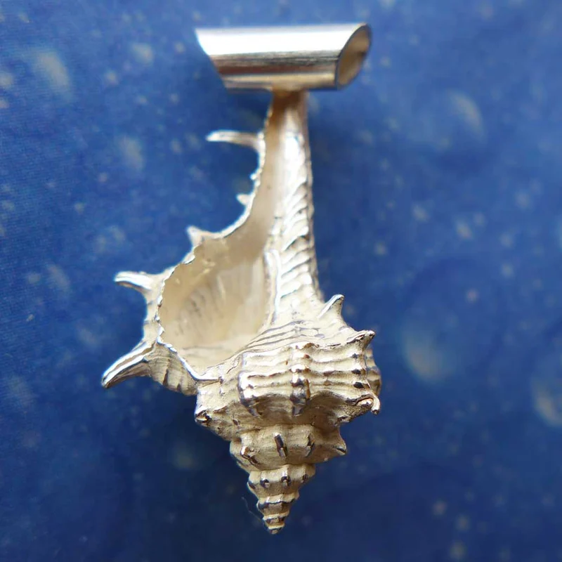Murex Schmuck Silber Anhänger m