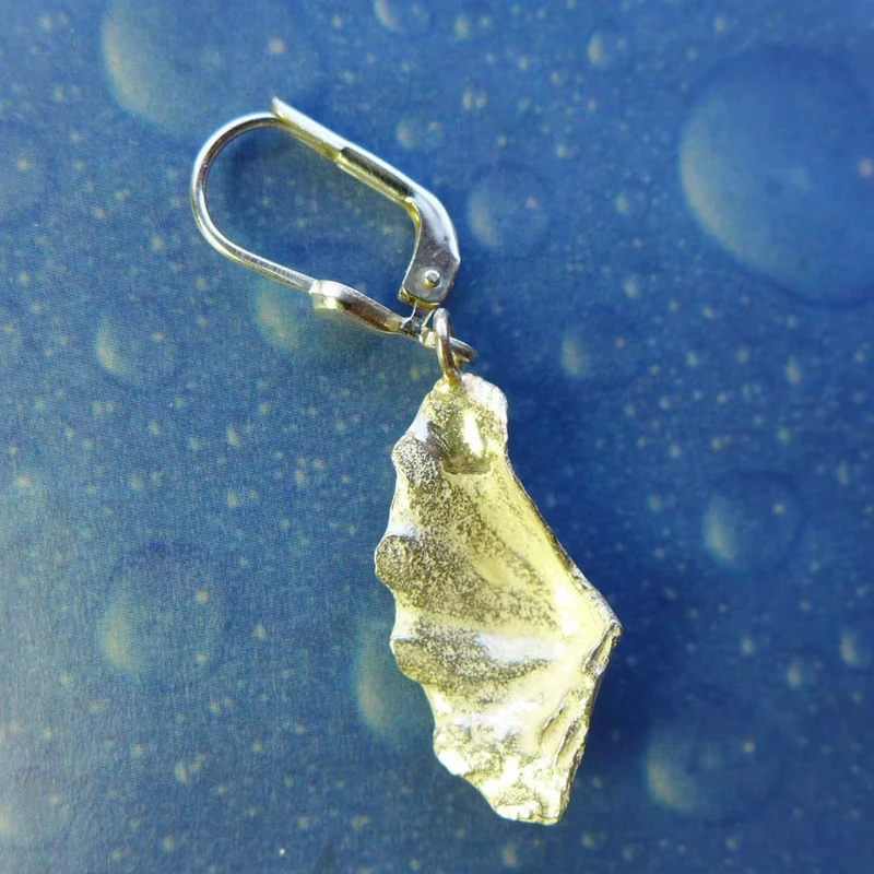 Mördermuschel Ohrringe Silber Schmuck s