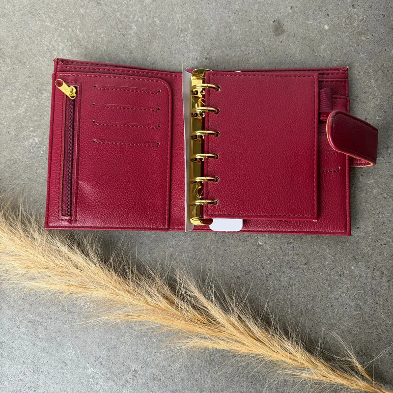 De Luxe Binder Ringbuch A7 - Gold Edition